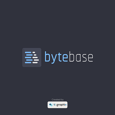 Bytebase Logo Concept app coding design flat graphic graphic design icon icon design illustration logo design logo designer logomark logotype minimal