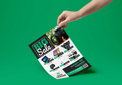 Big Sale Product Promotion Flyer advertisement art deco big sale boutique chic classy clothes creative cute decor discount elegant event exhibition fashion glamour marketing mode modern