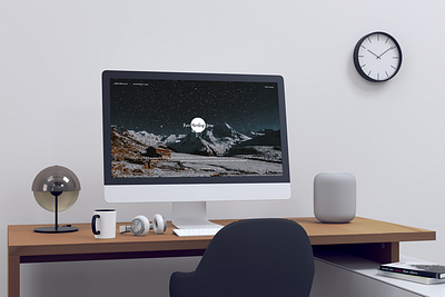 Free Modern Designer Workstation iMac Mockup branding download free free mockup freebie identity imac imac mockup imac mockups mock up mockup mockup free mockup psd mockups psd template ui ux web website