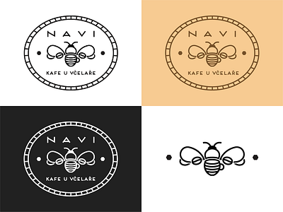 Beekeeper's Coffee branding graphic design illustration illustrator lineart logo logo design minimal minimalism minimalist responsive branding simple typography vector