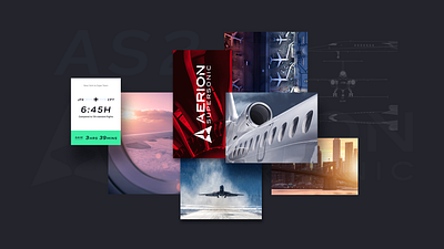 Aerion Supersonic Moodboard art direction creative agency creative direction creative strategy design design direction design studio los angeles visual design