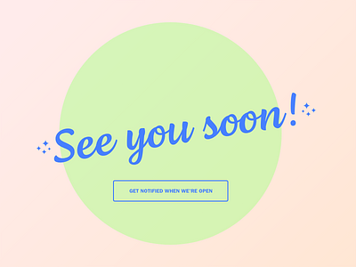 DailyUI 048 - Coming Soon coming soon dailyui dailyui 048