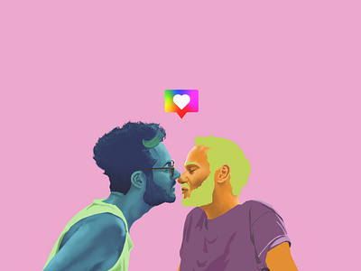 People of Color | Beso art artwork design digital painting flat illustration lgbtq minimal people vector