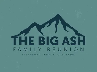 Family Reunion branding design illustration illustrator lettering logo minimal type typography vector