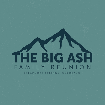 Family Reunion branding design illustration illustrator lettering logo minimal type typography vector