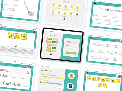 ABeCeDarian App children design education education app educational kids kids app learning mobile app mobile app design school app ui ui ux design uiux ux visual design web app webapp