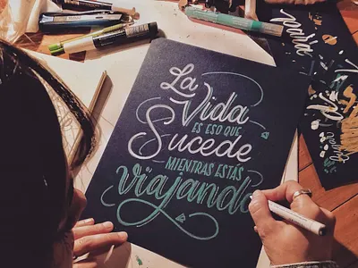 Live intervention for Selina Hotels calligraphy and lettering artist calligraphy artist craft design art frame illustration illustration art lettering lettering art typography art