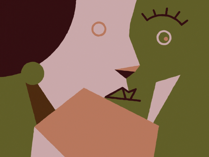 She is M two after affects animation art illustration m minimal motion museum she supreme vector web