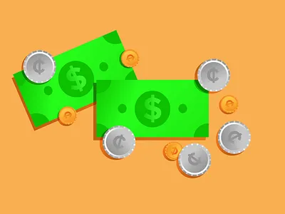 Times a Medicare Patient Can't Pay Cash branding design flat graphic design illustration illustrator minimal vector web