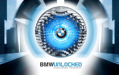 Brand Activation BMW Unlocked c4d logo