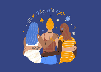 Time's Up illustration illustrator women women in illustration