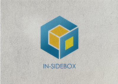 IN-SIDE BOX branding design flat icon illustration illustrator logo mascot design minimalist vector