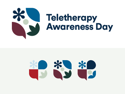 Teletherapy Awareness Day Branding branding design design teletherapy therapy