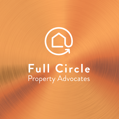 Full Circle Property Advocates Brand Identity & Website brand identity branding branding design logo logo design website website design