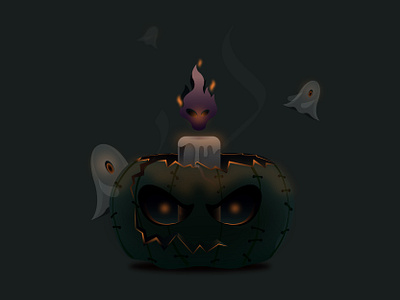 HALLOWEEN charecter design illustration