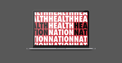 Health Nation Brand Presentation brand design presentation design presentation layout