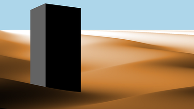 Ancient Monolith dunes inktober inktober2019 javascript monolith