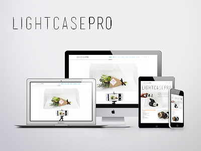 LightcasePro website design branding design responsive design ui uidesign ux web webdesign