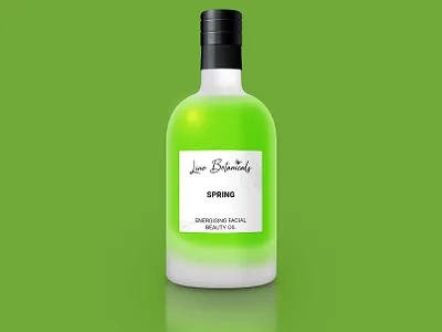 Lino Botanicals Bottle | Poster Design | Graphic Design graphicdesign illustrator