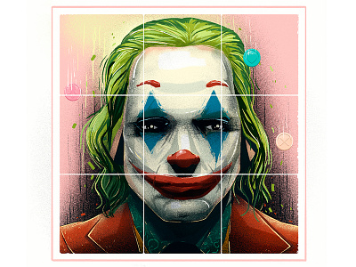 joker rubik artsy batman character characterdesign conceptart illustration joker stillframe vector