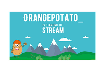 Twitch Panel cartoon color corporate design designer illustration illustrator logo twitch typography