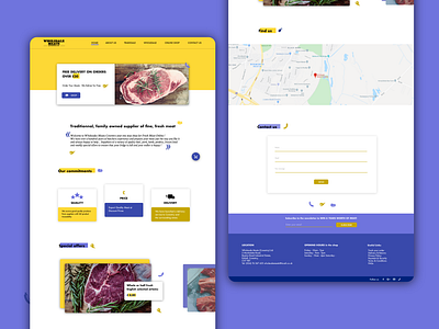 Wholesale Meat adobe xd adobexd design food food supplier graphic design map meat shop ui ui design ui designer ui kit ux ui