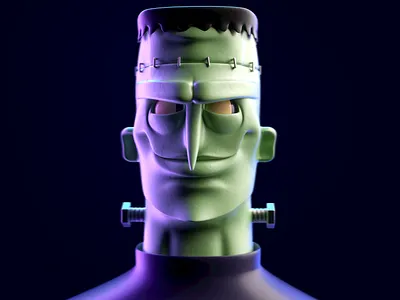 HALLOWEEN 3d c4d character halloween octane persona render