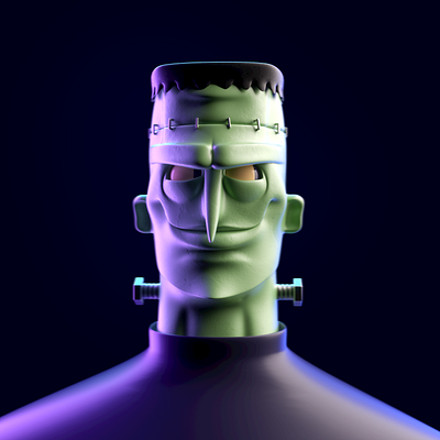 HALLOWEEN 3d c4d character halloween octane persona render