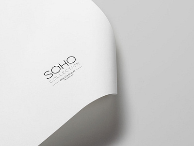 Soho Ceramic Collection - Branding brand branding corporate branding corporate identity design graphic design logo minimal minimalist logo soho typographic typography