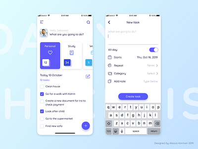 TO DO LIST app appdesign application challenge design ios iosapps iphonex list managetasks popular schedule style tasks todolist ui ui design uiux