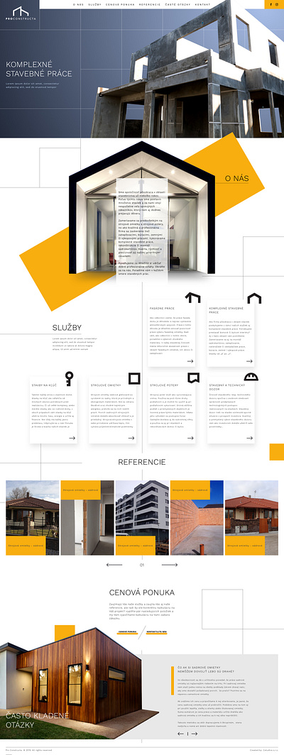 proconstructa company design graphicdesign sketchapp slovakia ui uidesign uiux ux uxdesign web website website design