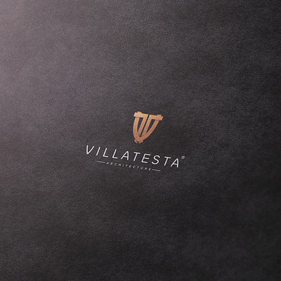 Villatesta logo design art brand branding company logo design graphicdesign illustration logo logodesign slovakia typography vector