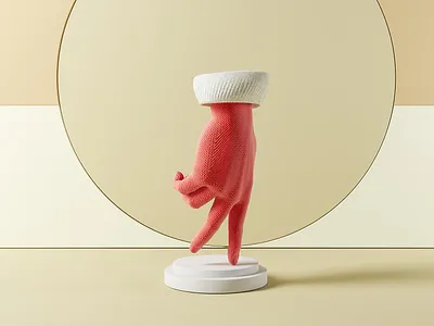 12 Labours - Comédie Française 3d design hand