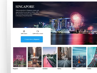 Shoot Locations customer experience design experience design interaction interface new product design production ui ux video visual design web