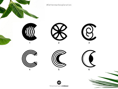 Letter C Explorations - (3/26) beautiful logo branding c logo c mark design ecommerce flat identity letter c lettering lettermark logo logo font mark minimal symbol typography