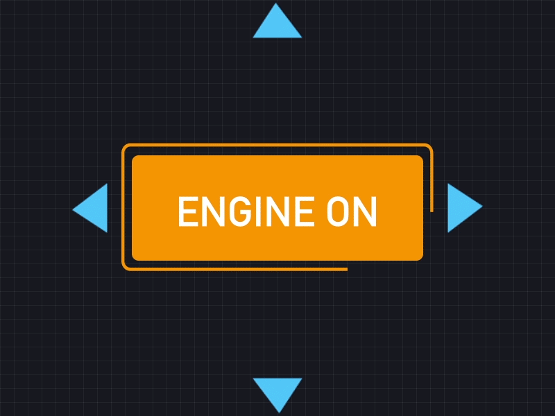 engine on animation design icon illustration ui ux