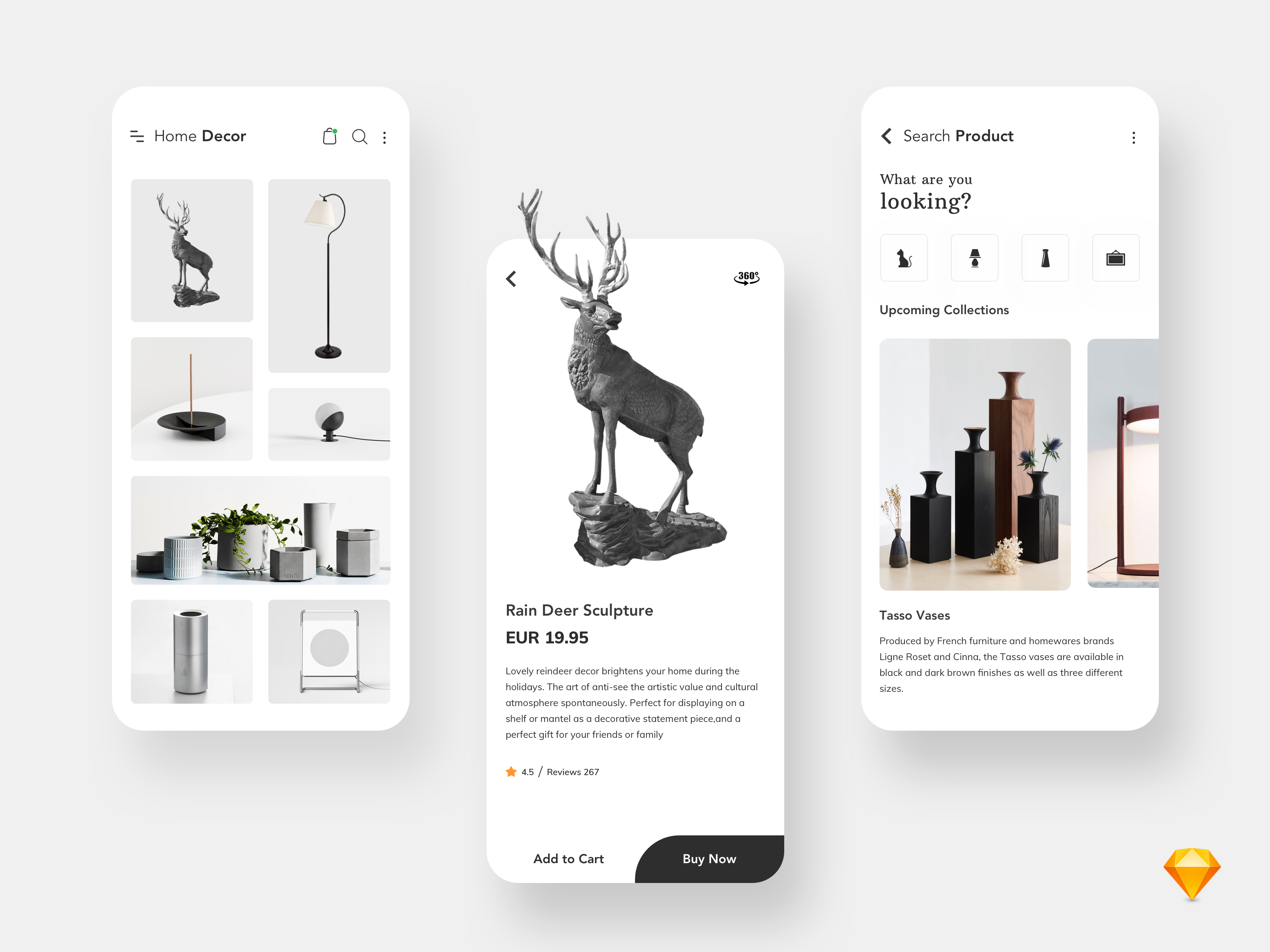 Example of Ecommerce Mobile App Design