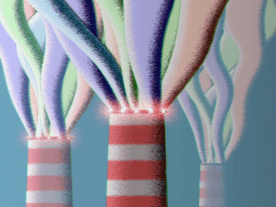 Colourful Pipes / Paint Factory after effects animation colourful creative design factory gif loop motion paint pipe plant texture
