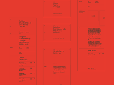 Mann' - Visual exploration (Wireframes) low fidelity ux wireframes