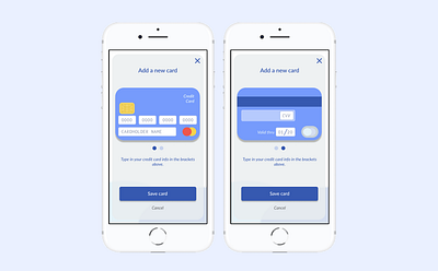 Credit card form - iOS - DailyUI app card design credit credit card credit card form credit card payment creditcard dailyui dailyui 002 design ios ios app ux uxdesign