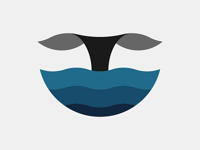 Whale Logo animal branding design identity logo symbol water whale