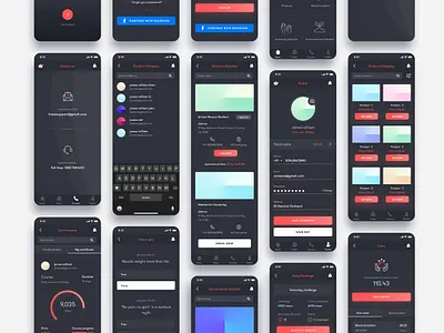 Course app creative dark theme design enviroment health tips human mobile app online course online store socity uiux
