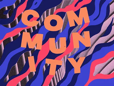 Better Product Community illustration podcast texture