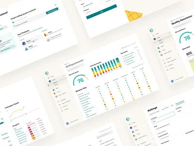 Elevate Security - Admin Platform Design charts cybersecurity dashboard product design software design ui ux