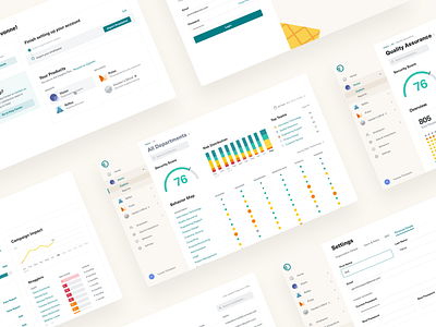 Elevate Security - Admin Platform Design charts cybersecurity dashboard product design software design ui ux