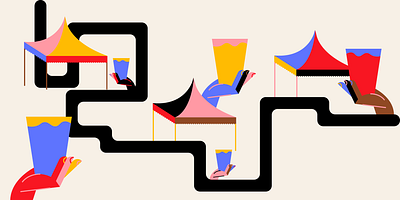 Beer Festivals alcohol beer beer festivals booze diversity festival illustration liquor wine
