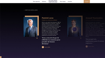 Wealth Management - Eukratos Team animation business desktop finance fullwidth interaction interactive slider slideshow ui uidesign ux wealth wealth management web webdesign