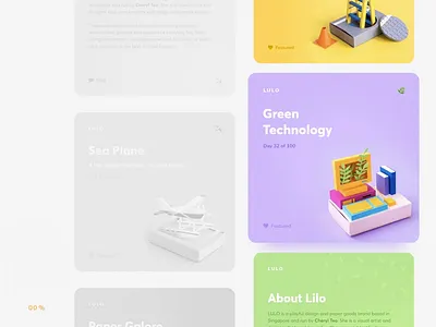 LULO site preloader animation \\ Product design animation app bright cards clean colorful concept paper art papercraft preload preloader product product design typography ui ux web web design