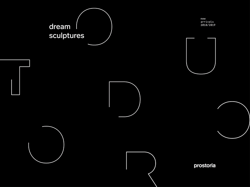 Prostoria / Furniture company agency design identity print