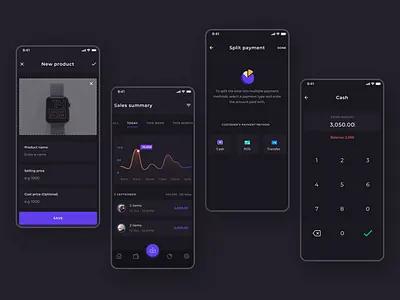 Sales app concept business dailyui finance fintech minimal mobile app nigeria product design sales transactions ui design uiux